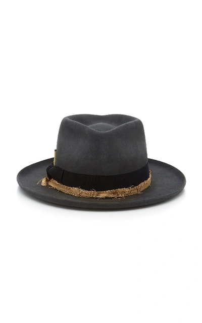 Shop Nick Fouquet Exclusive Topanga Canyon Hat In Grey