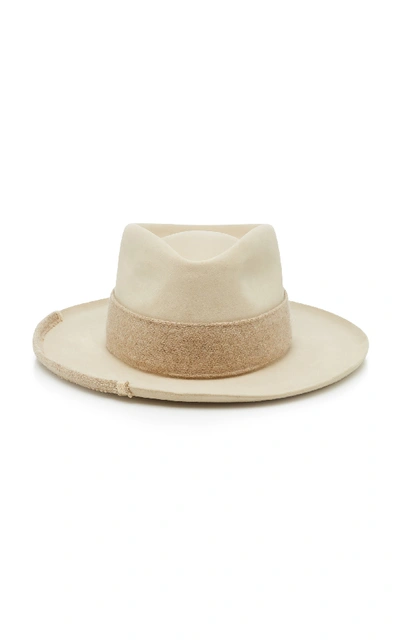 Shop Nick Fouquet Exclusive Dust Bowl Hat In Neutral