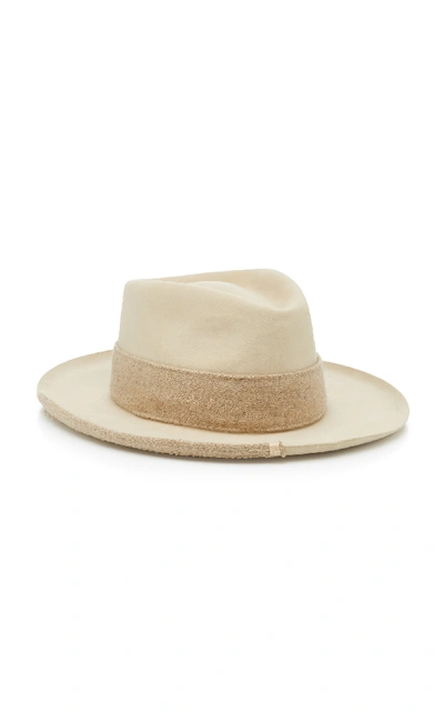 Shop Nick Fouquet Exclusive Dust Bowl Hat In Neutral