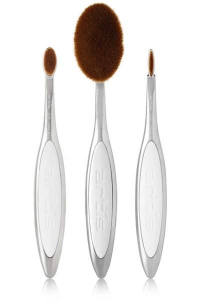 Shop Artis Brush Next Generation Elite Mirror 3 Brush Set - White