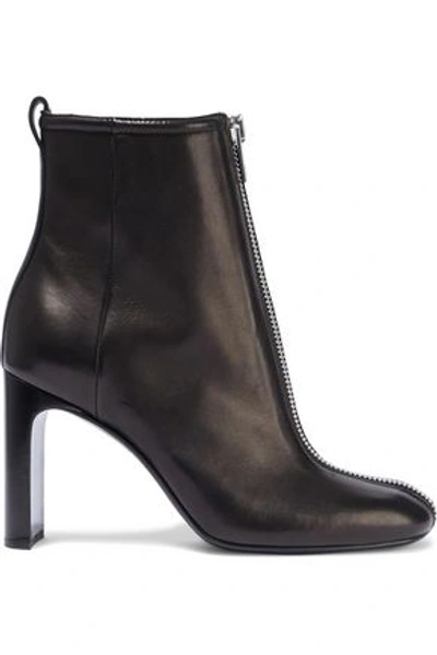 Shop Rag & Bone Woman Ellis Leather Ankle Boots Black