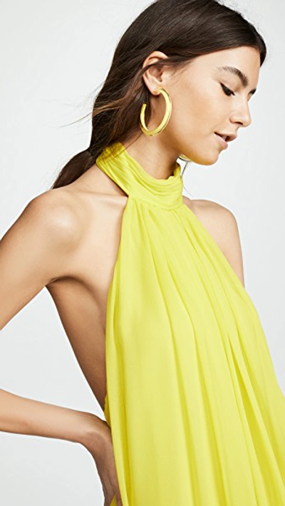 Cushnie halter neck jumpsuit clearance