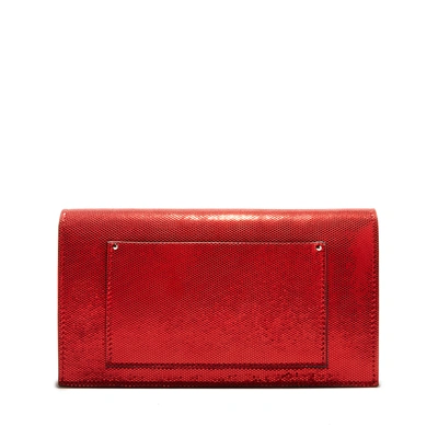 Shop Casadei Pochette In Energy Red