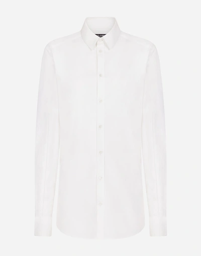 Shop Dolce & Gabbana Cotton Shirt In White