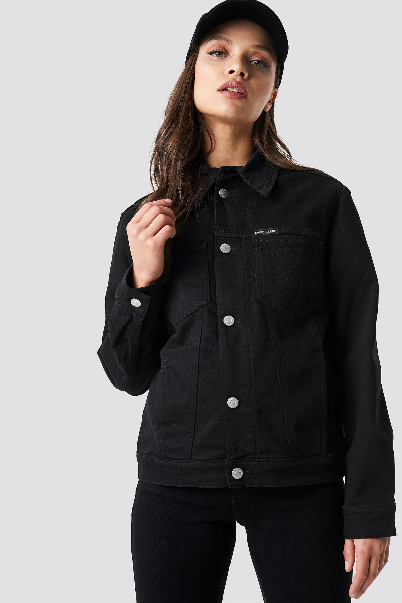 calvin klein foundation trucker jacket