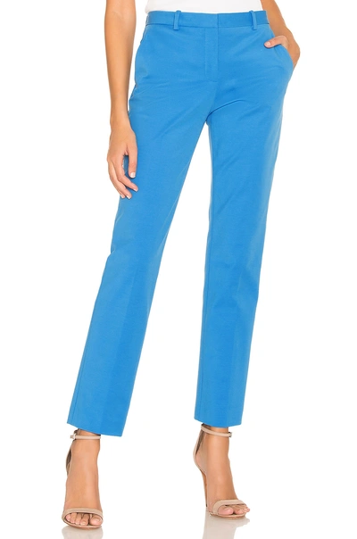 Shop Theory Tailored Trouser In Blue. In Light Lapis