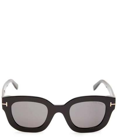 Tom Ford - Pia Sunglasses - Square Acetate Sunglasses - Black