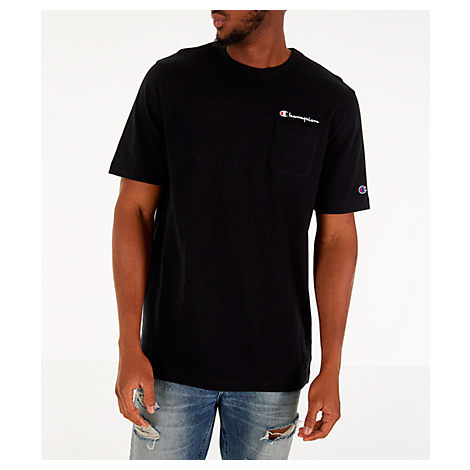 mens black champion t shirt