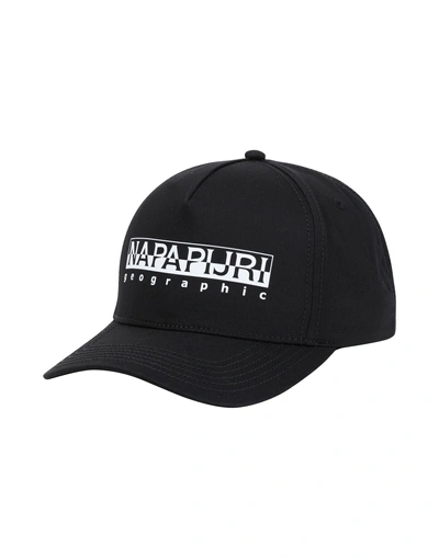 Shop Napapijri Hats In Black