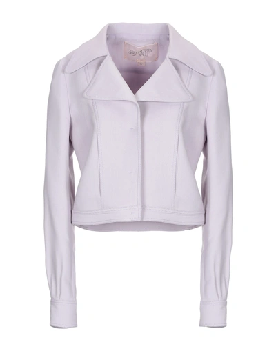 Shop Giambattista Valli Sartorial Jacket In Lilac