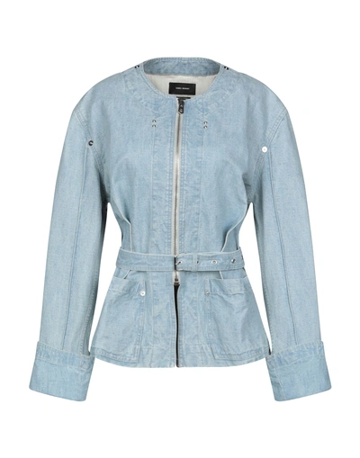 Shop Isabel Marant Denim Jacket In Blue