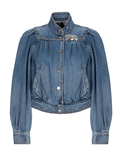 Shop Marc Jacobs Denim Jacket In Blue