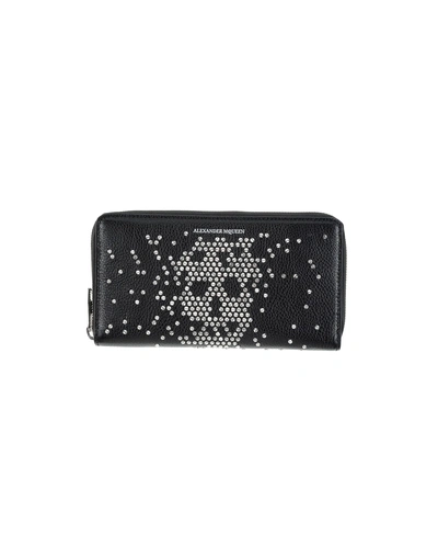 Shop Alexander Mcqueen Wallet In Black