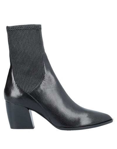 Shop Pierre Hardy Ankle Boots In Black