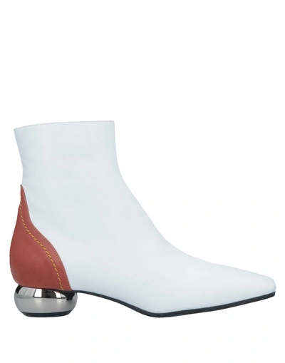 Shop Ellery Ankle Boots In White