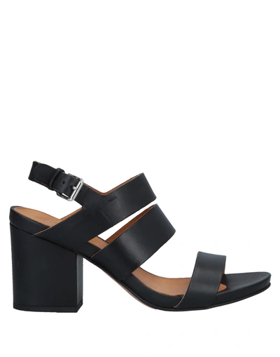 Shop Buttero Woman Sandals Black Size 6.5 Soft Leather
