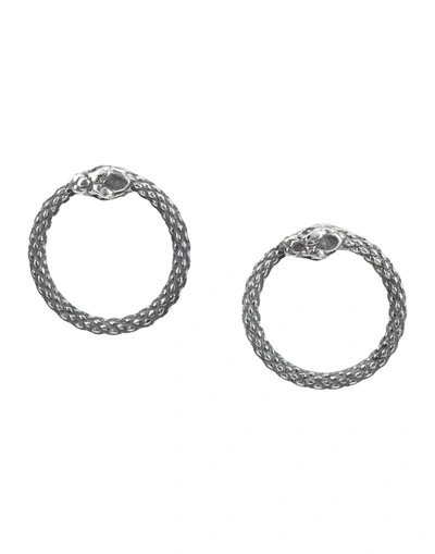 Shop Nove25 Earrings In Silver
