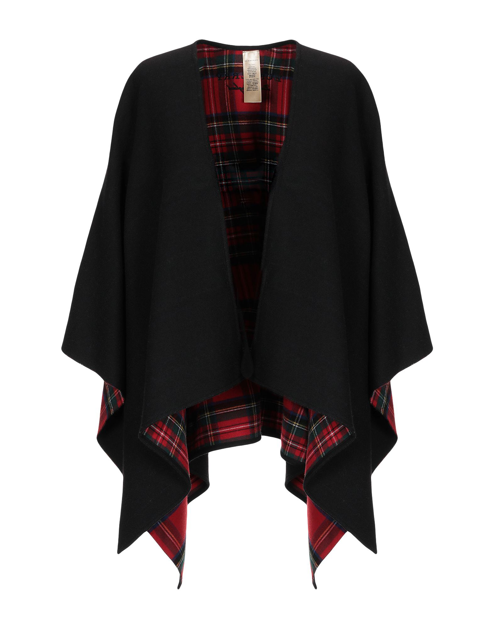 Burberry Capes & Ponchos In Black | ModeSens