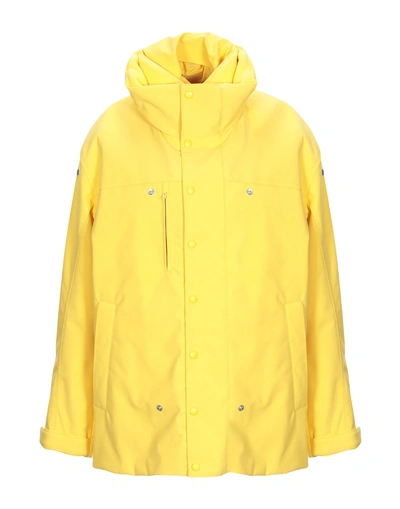 Shop Vetements Jacket In Yellow