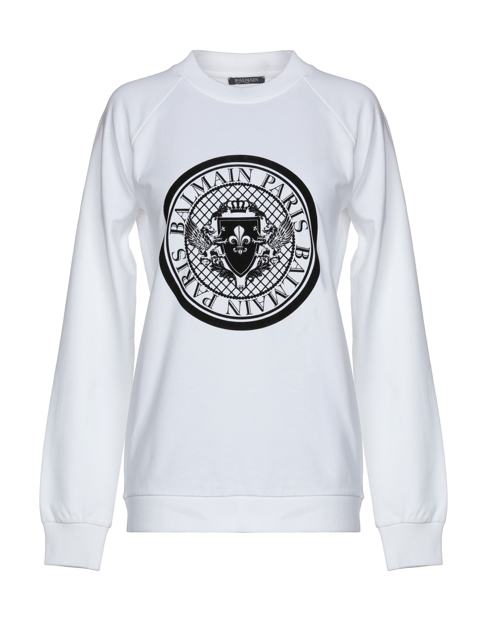 balmain sweatshirt white