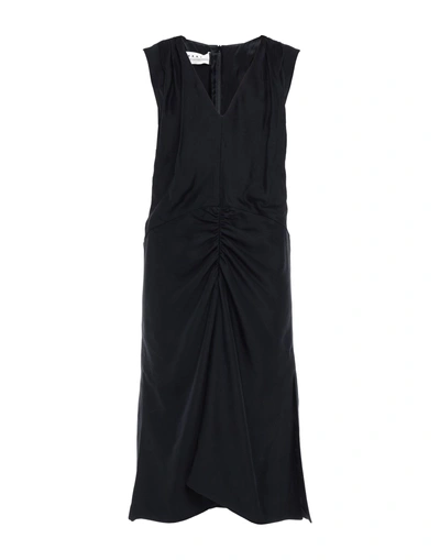 Shop Marni Midi Dresses In Black