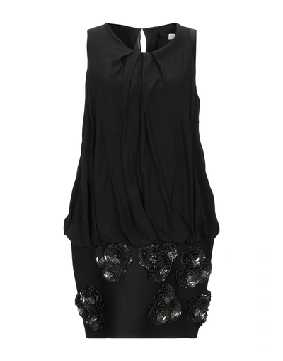 Shop Dice Kayek Short Dress In Black