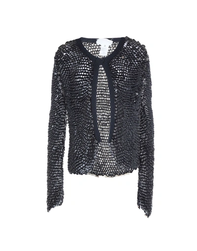 Shop Maison Margiela Cardigan In Black