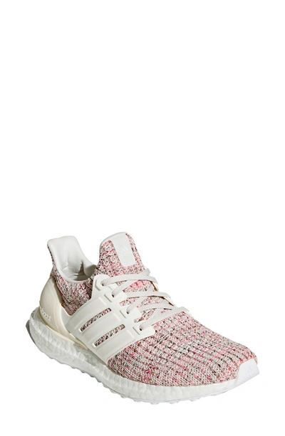 Shop Adidas Originals 'ultraboost' Running Shoe In Chalk Pearl/ White/ Shock Pink