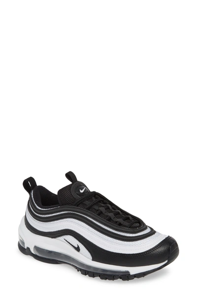 Shop Nike Air Max 97 Sneaker In Black/ Black/ White/ Black