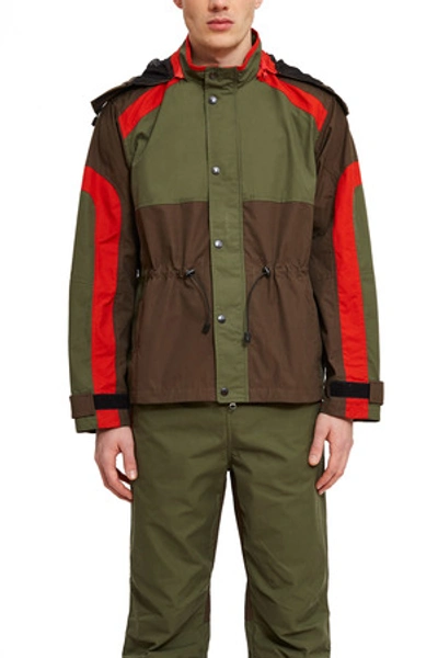 Shop Phipps Opening Ceremony Rain Parka In Brown Multi