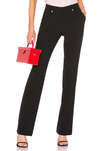 Shop Anine Bing Charlotte Suit Pant In Black