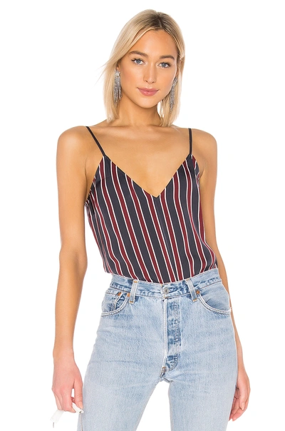 Shop Frame Classic Cami Top In Navy Multi