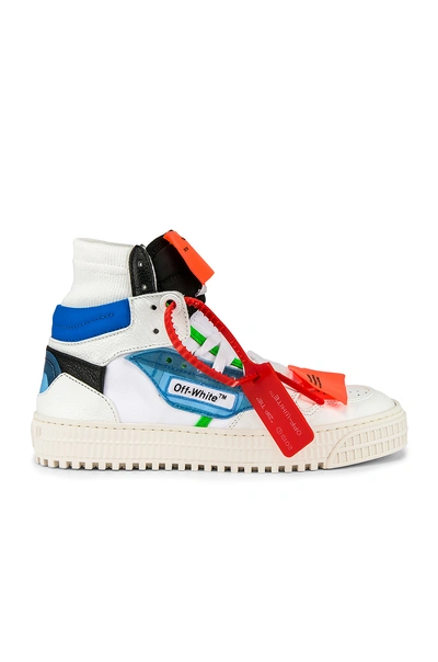 Shop Off-white Off Court Sneaker In White & Blue