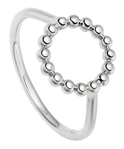 Shop Astley Clarke Silver Stilla Arc Beaded Ring