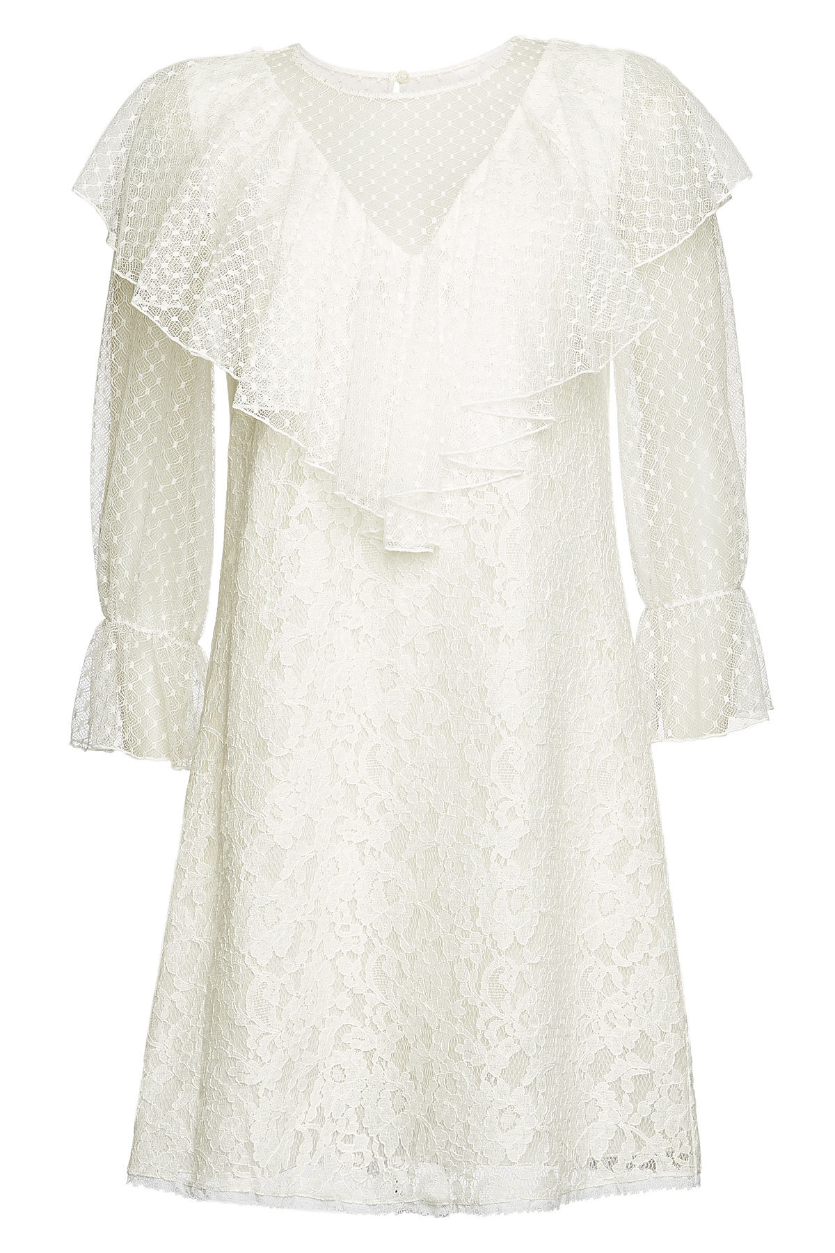 see by chloe white lace dress