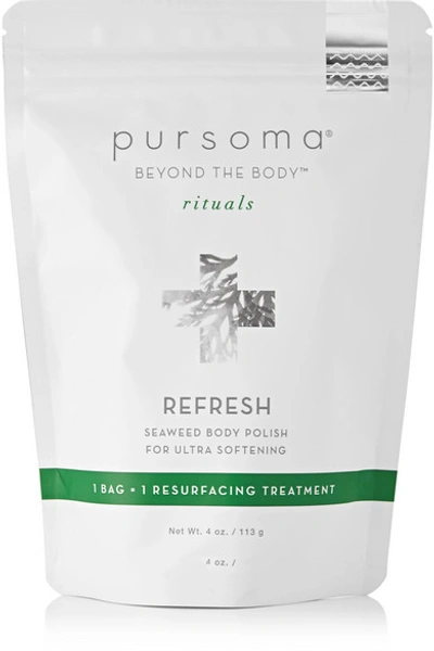 Shop Pursoma Refresh Seaweed Body Polish, 113g In Colorless