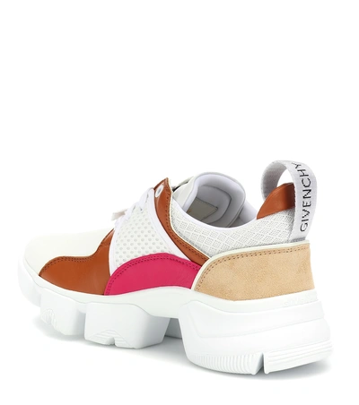 Shop Givenchy Low Jaw Neoprene Sneakers In White