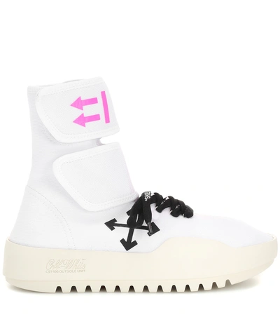Shop Off-white Cst-001 High-top Sneakers In White