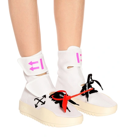 Shop Off-white Cst-001 High-top Sneakers In White