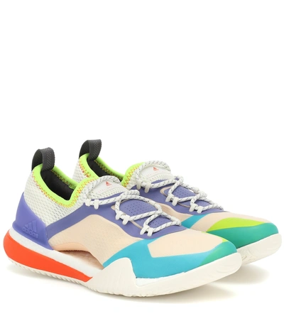 Shop Adidas By Stella Mccartney Pureboost X Sneakers In Multicoloured