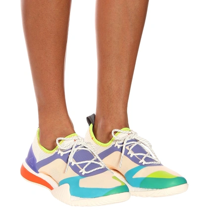 Shop Adidas By Stella Mccartney Pureboost X Sneakers In Multicoloured
