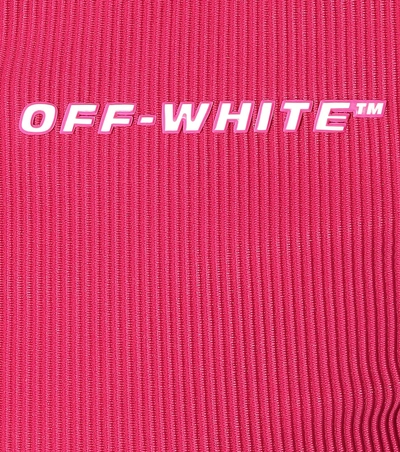 Shop Off-white Rash Guard Bikini In Pink