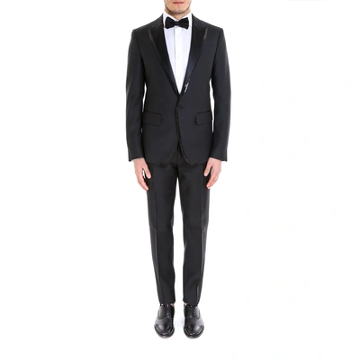 Shop Dsquared2 Sequinned Two Piece Suit In Black