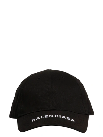 Shop Balenciaga Embroidered Cap