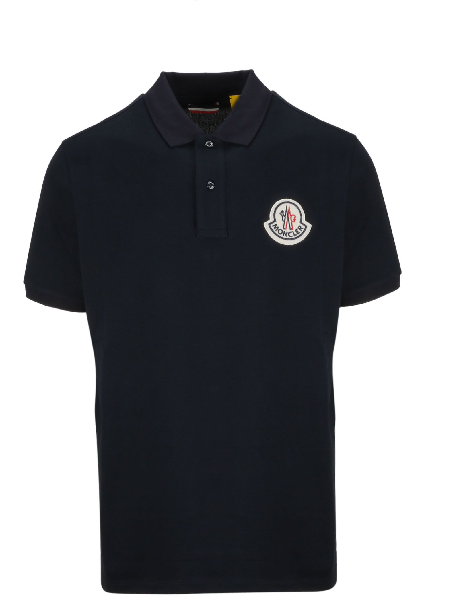 Moncler Genius Logo Patched Polo Shirt In 773 | ModeSens