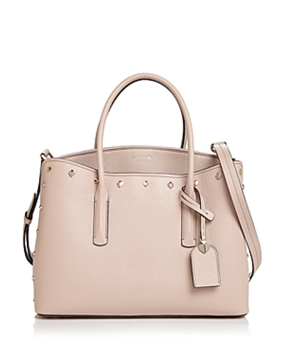 Margaux Spade Satchel In Pale Vellum