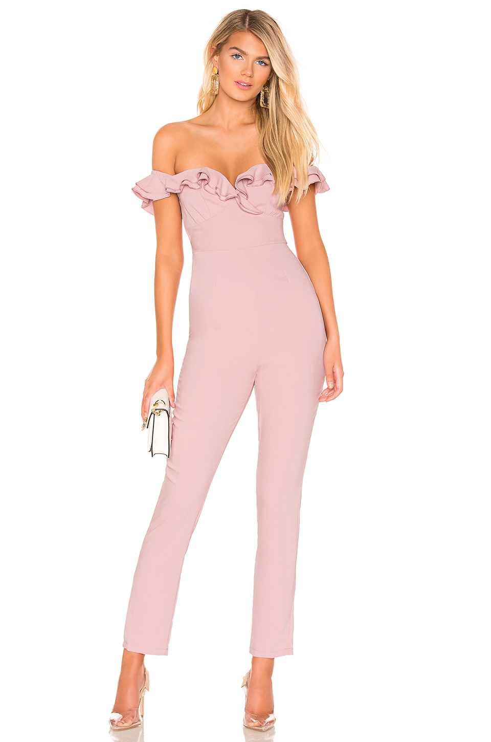 mauve pink jumpsuit