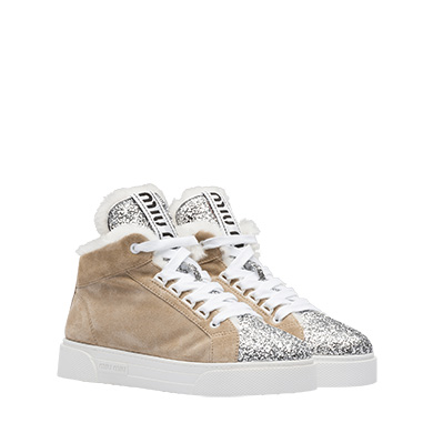 miu miu high top sneakers