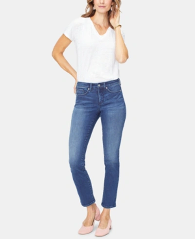 Shop Nydj Sheri Tummy-control Slim Jeans In Rego
