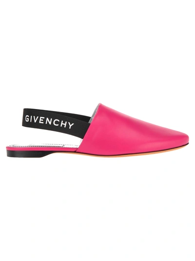 Shop Givenchy Sling Back In Cyclamen